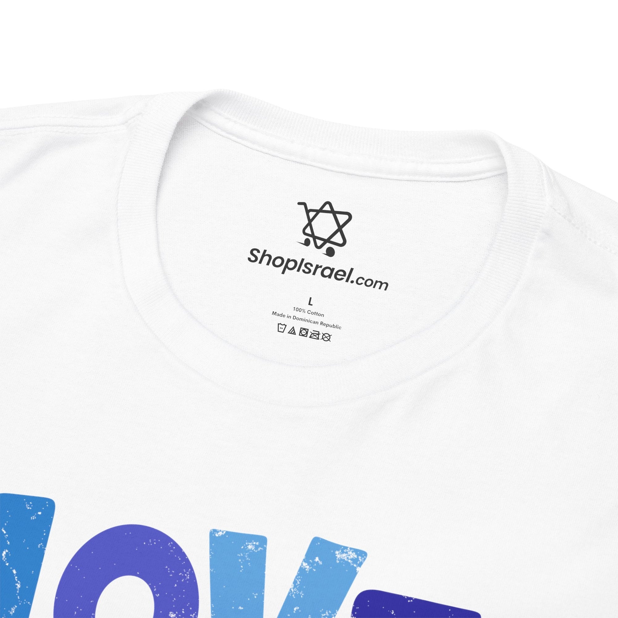Love & Light Hanukkah T-Shirt - Shop Israel