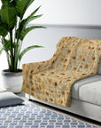 Matzah Sherpa Blanket - Shop Israel