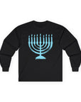 Menorah Long Sleeve T-Shirt - Shop Israel