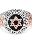 Men's Emblem Star of David Ring - Shop Israel