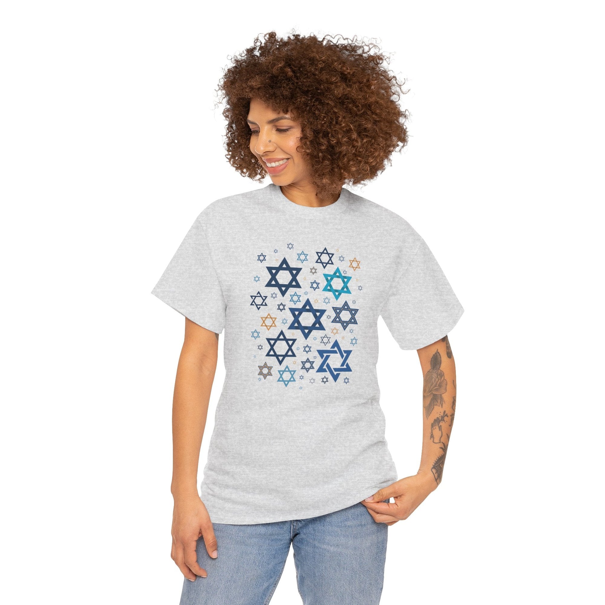 Mosaic Star of David T-Shirt - Shop Israel