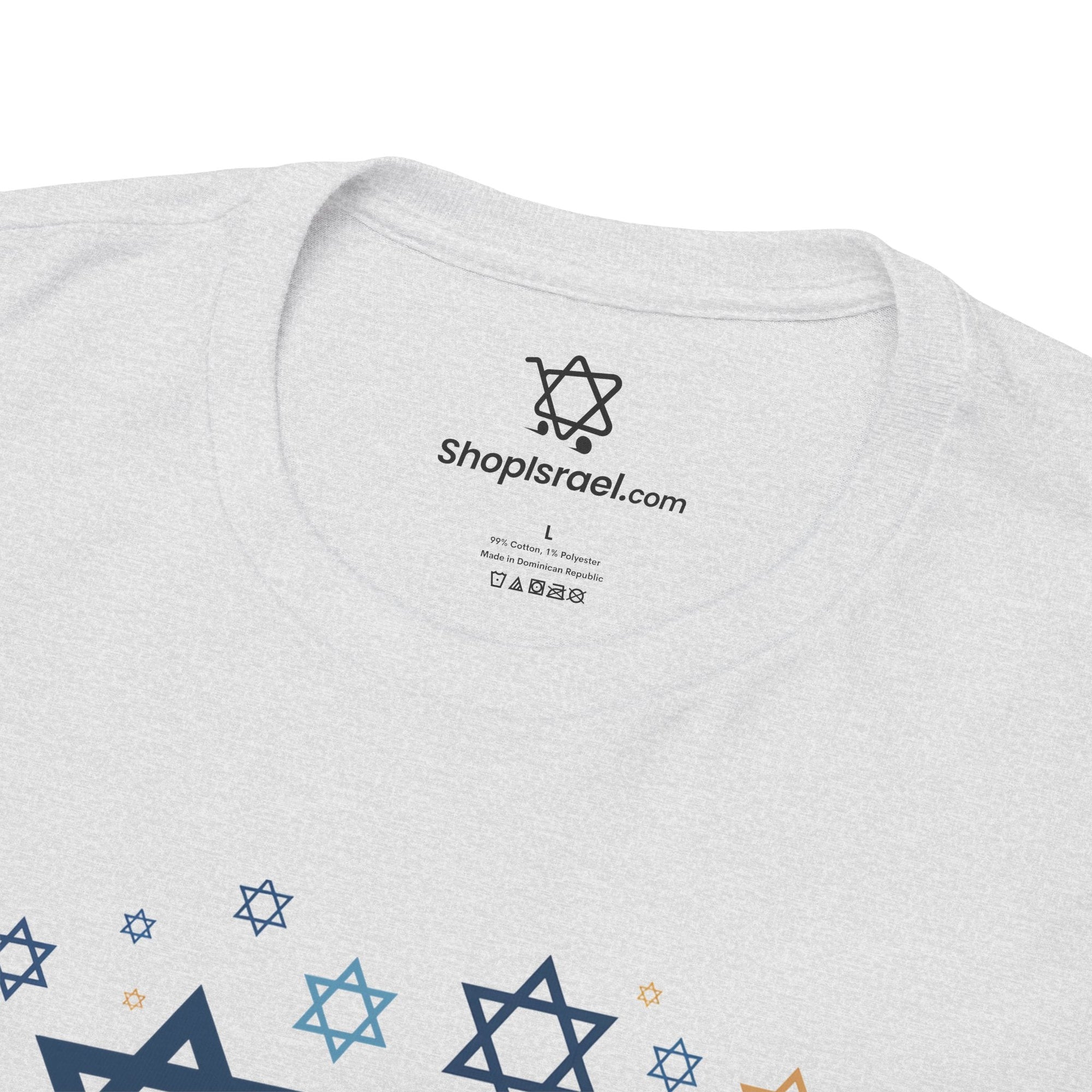 Mosaic Star of David T-Shirt - Shop Israel