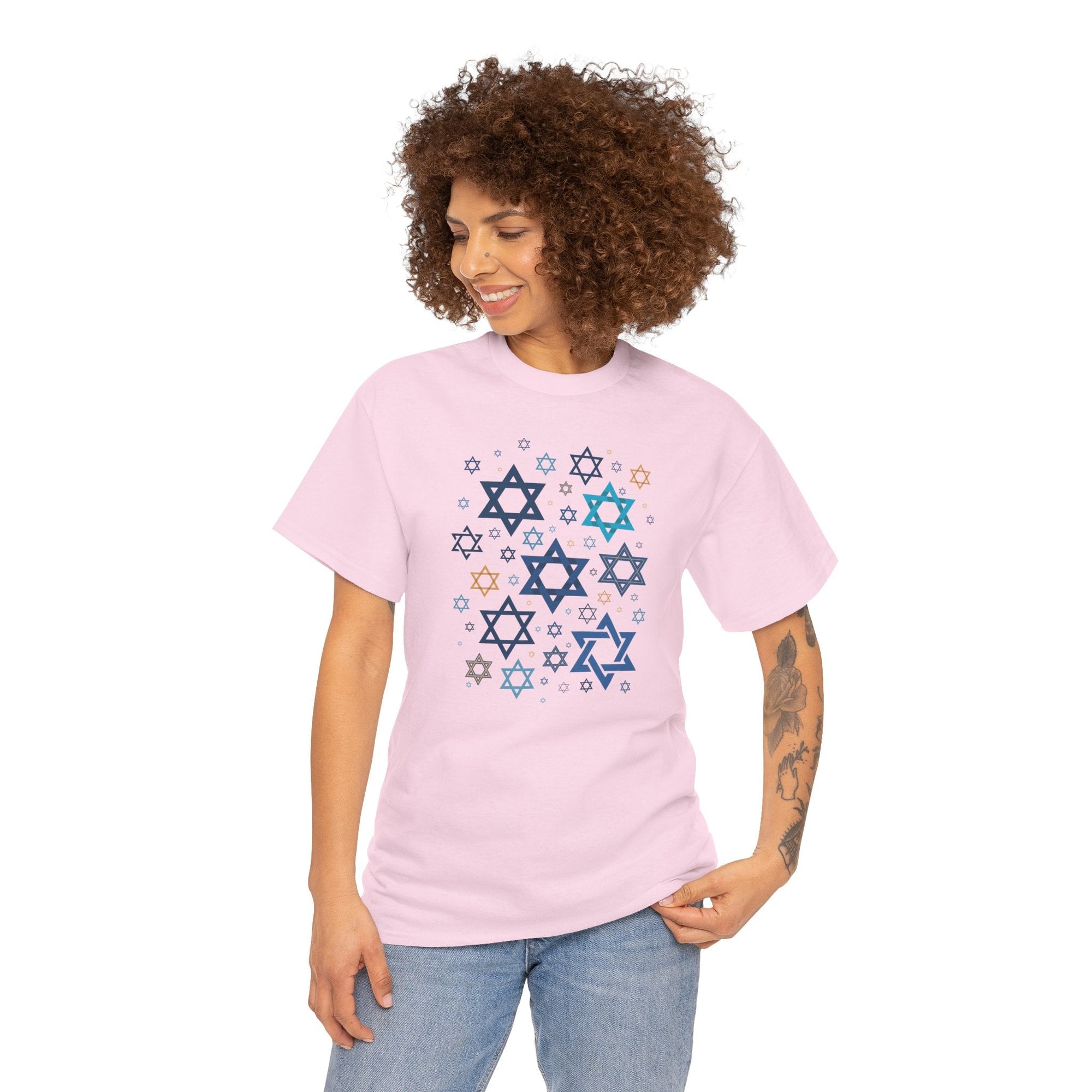 Mosaic Star of David T-Shirt - Shop Israel