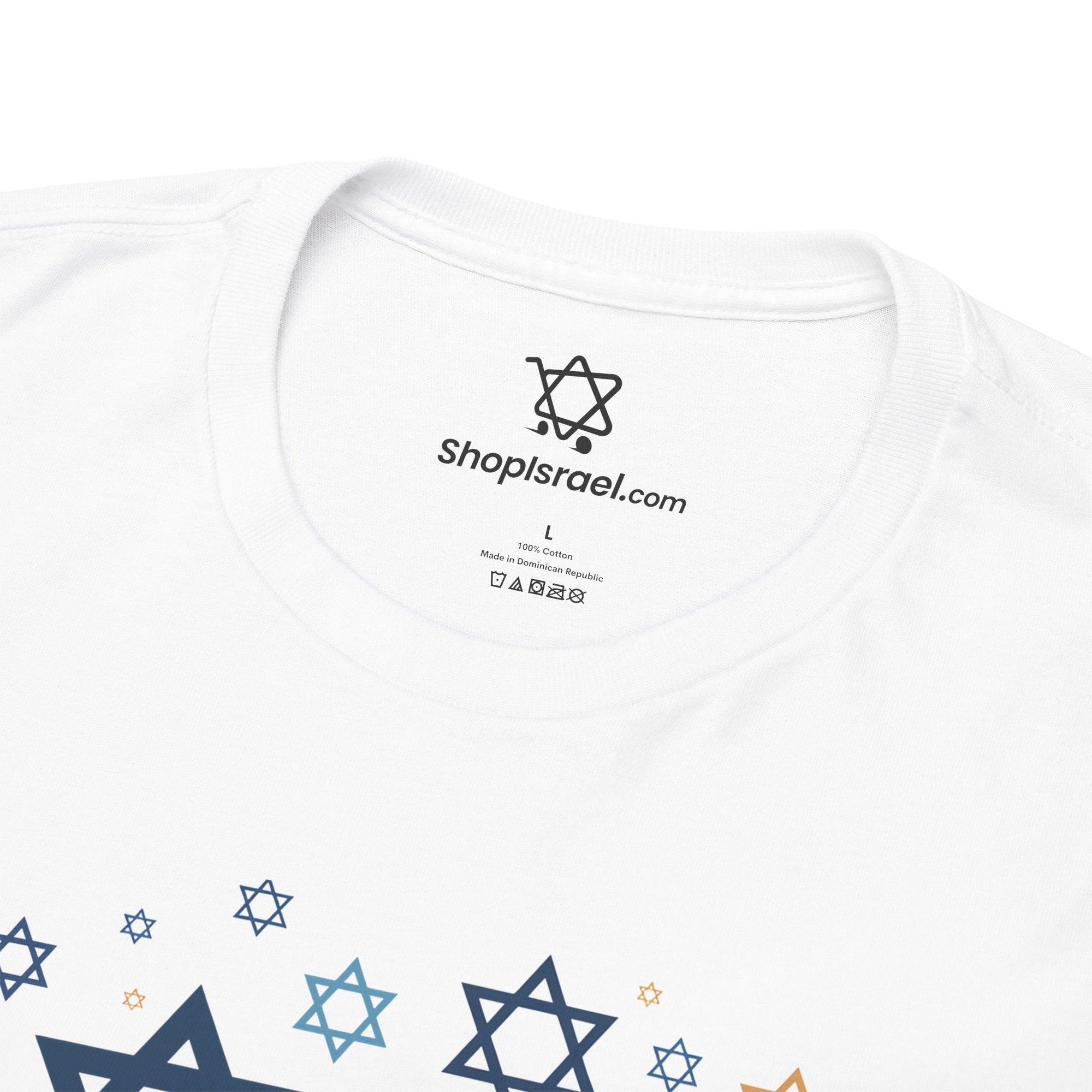 Mosaic Star of David T-Shirt - Shop Israel