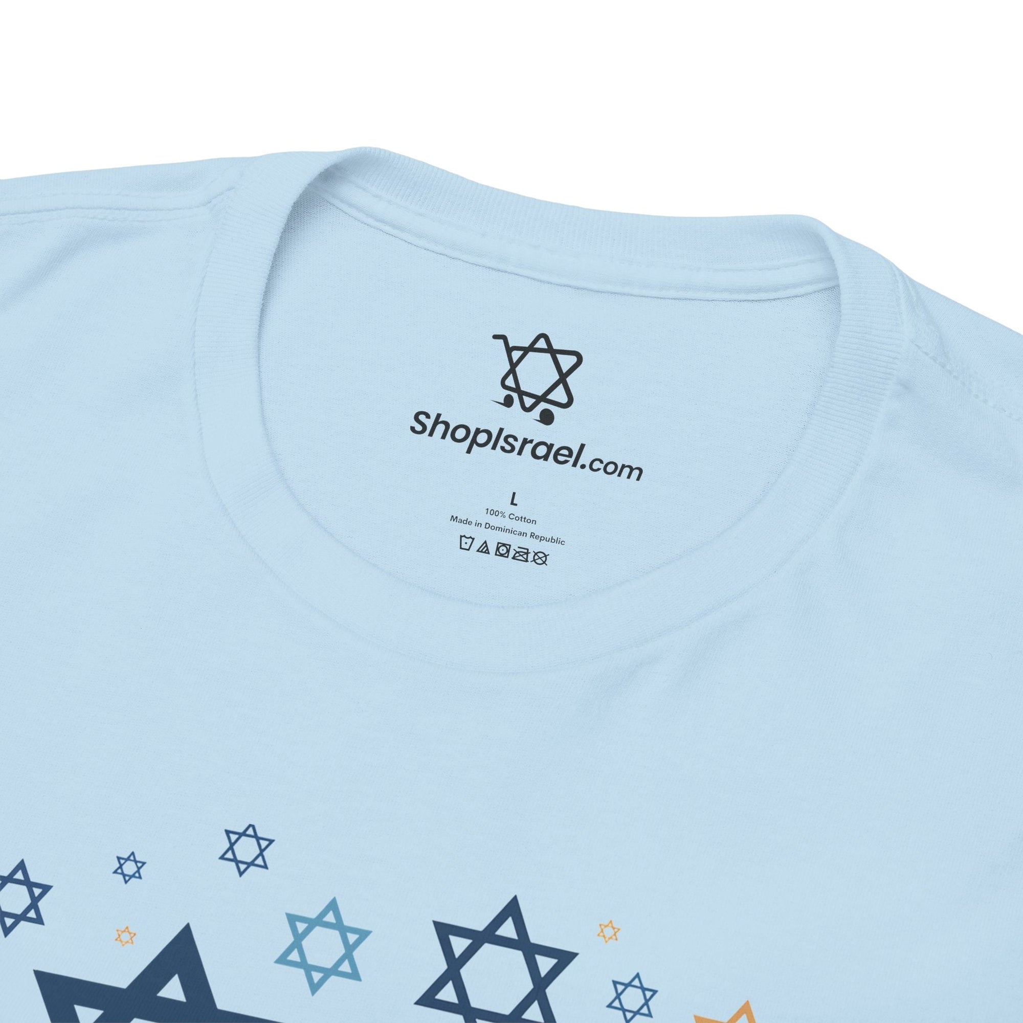 Mosaic Star of David T-Shirt - Shop Israel