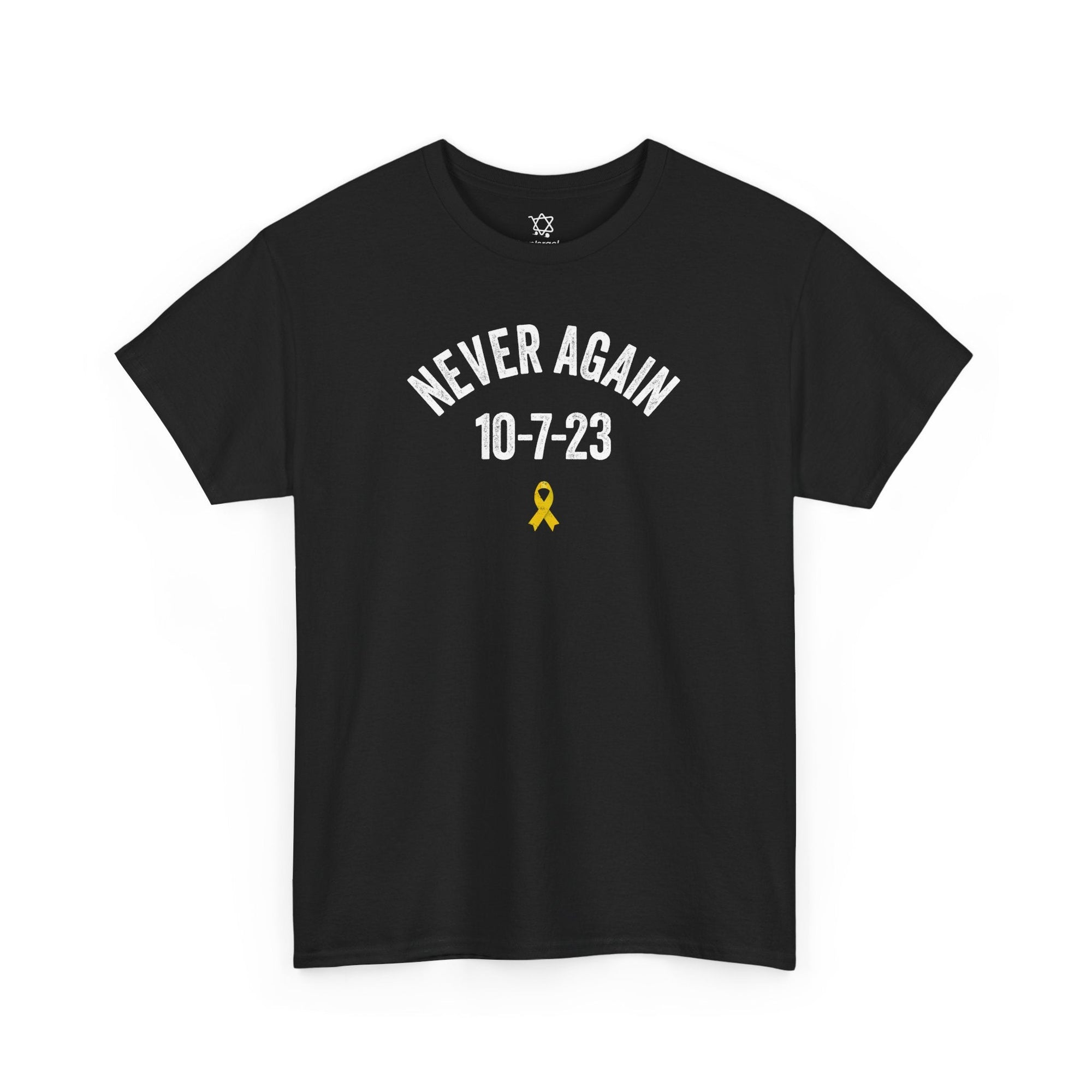 Never Again 10 - 7 - 23 T-Shirt - Shop Israel