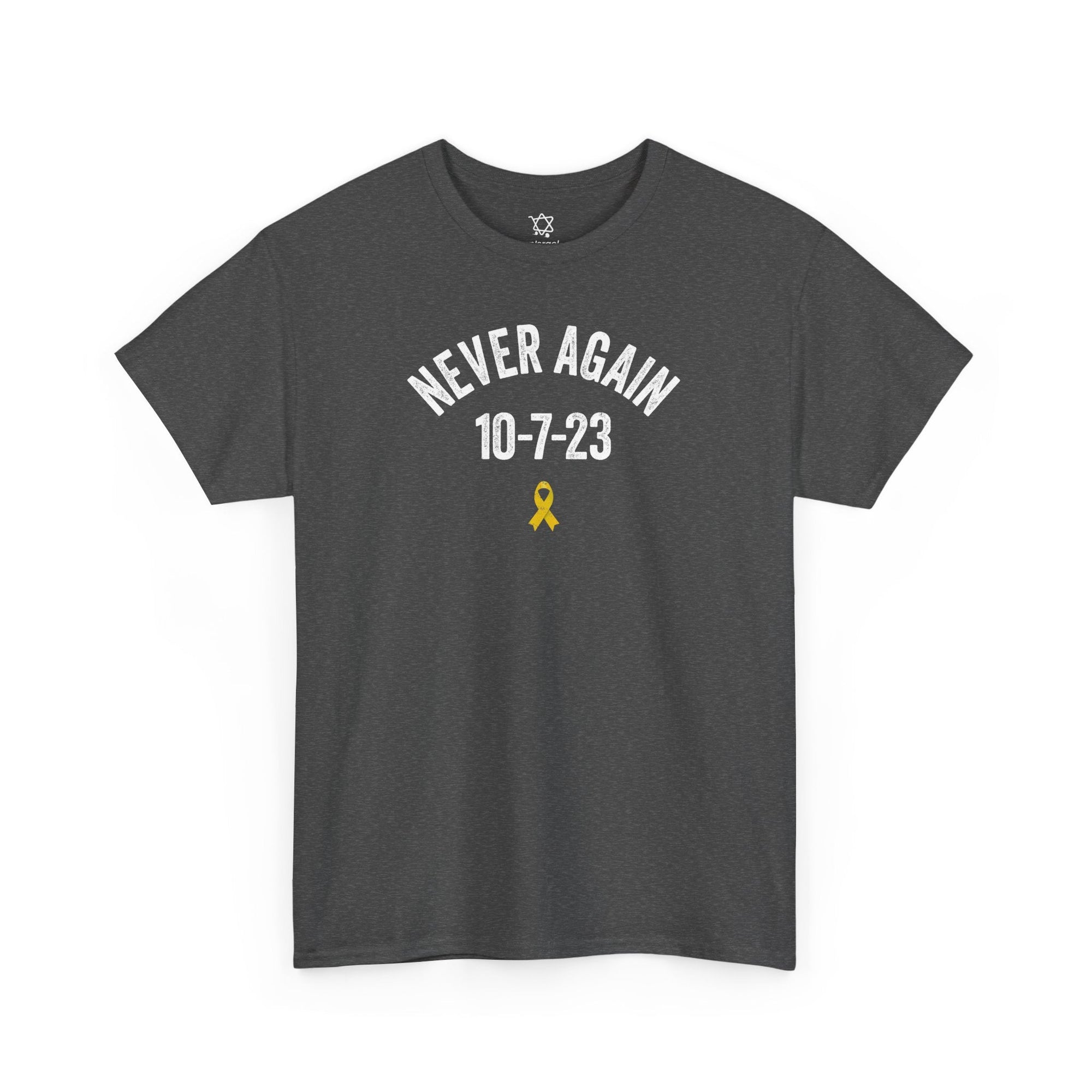 Never Again 10 - 7 - 23 T-Shirt - Shop Israel