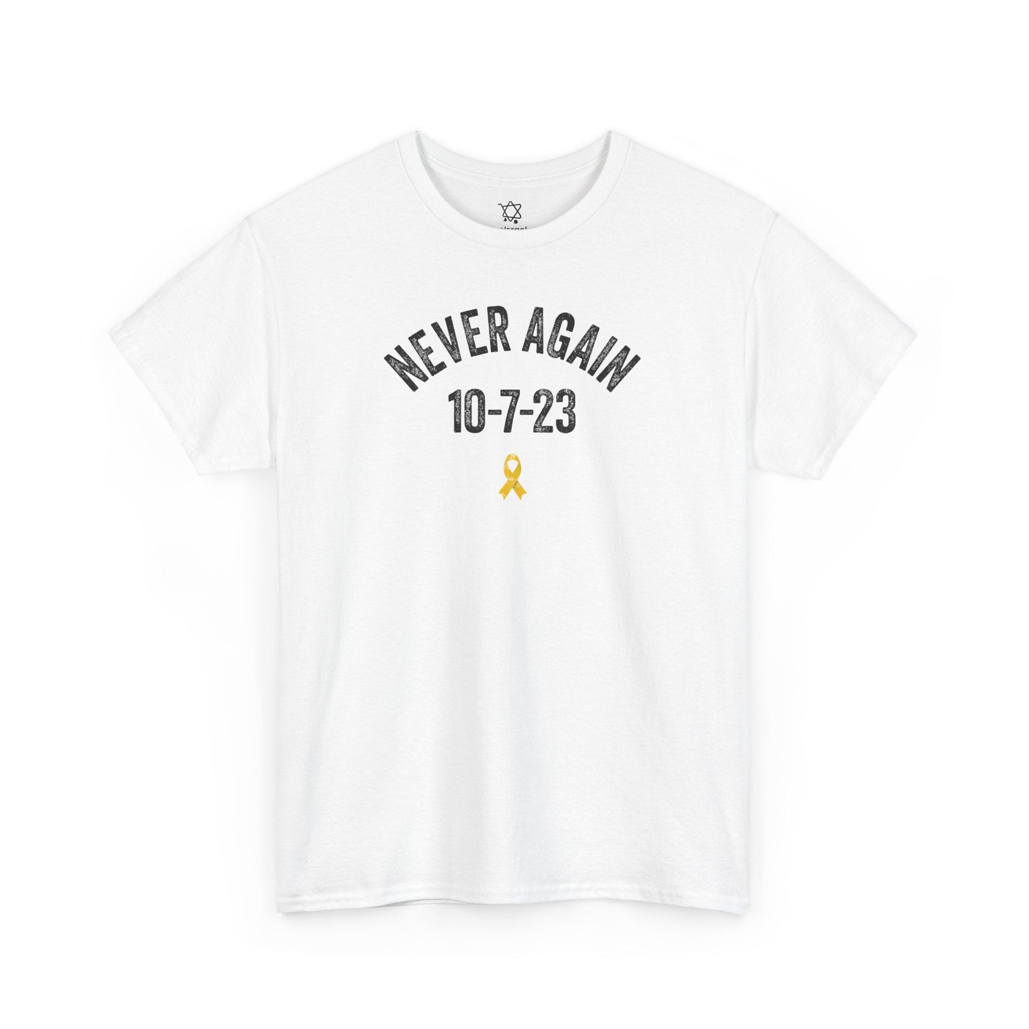 Never Again 10 - 7 - 23 T-Shirt - Shop Israel
