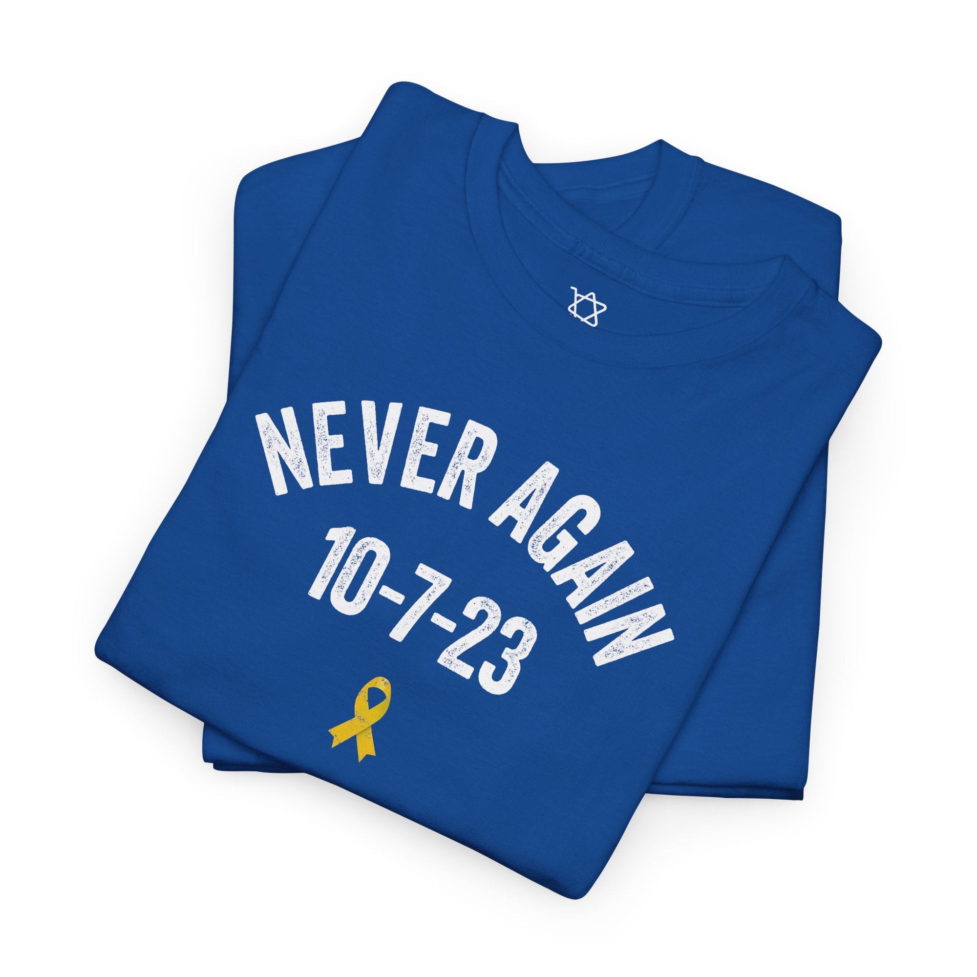 Never Again 10 - 7 - 23 T-Shirt - Shop Israel