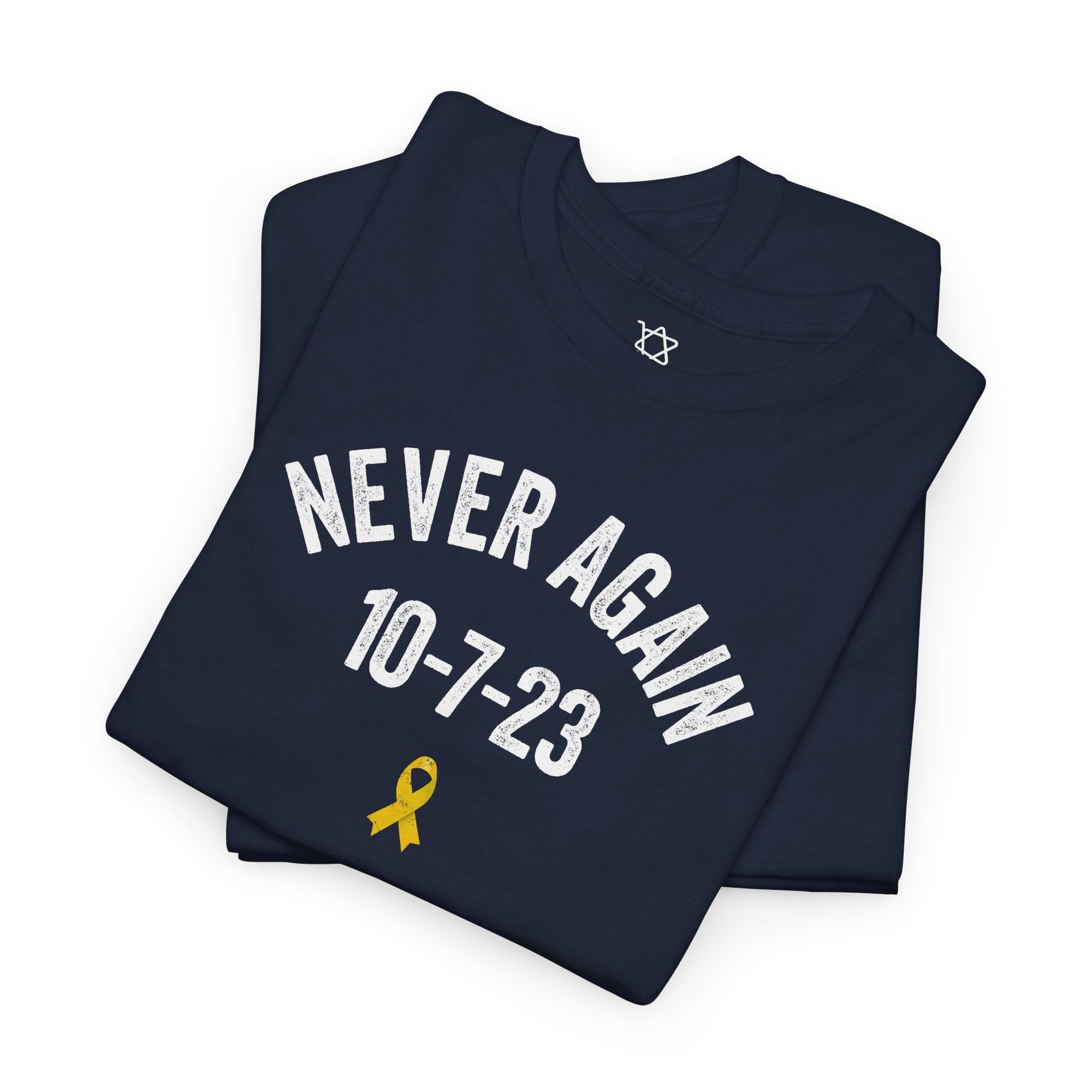 Never Again 10 - 7 - 23 T-Shirt - Shop Israel