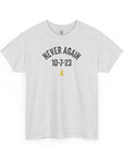 Never Again 10 - 7 - 23 T-Shirt - Shop Israel