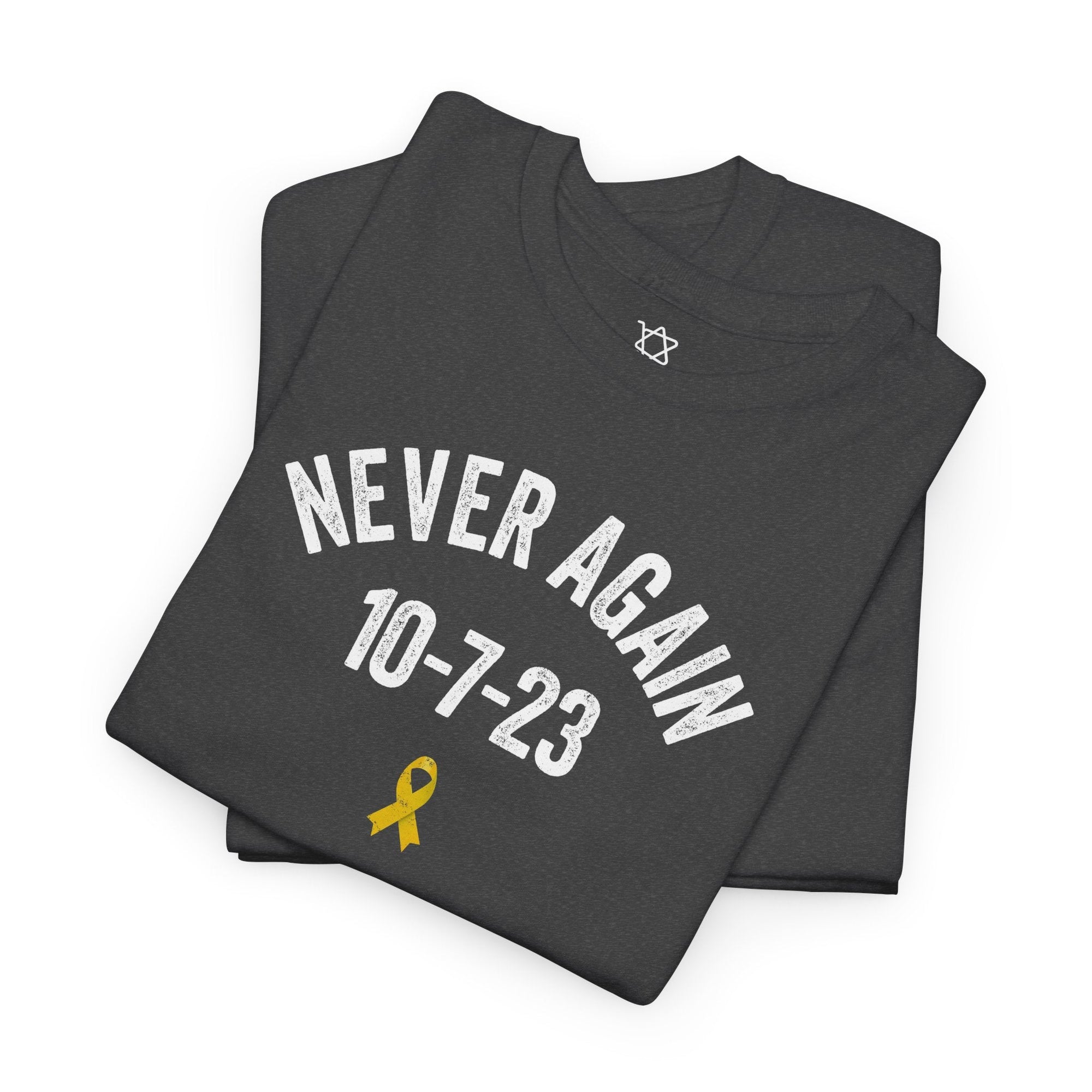 Never Again 10 - 7 - 23 T-Shirt - Shop Israel