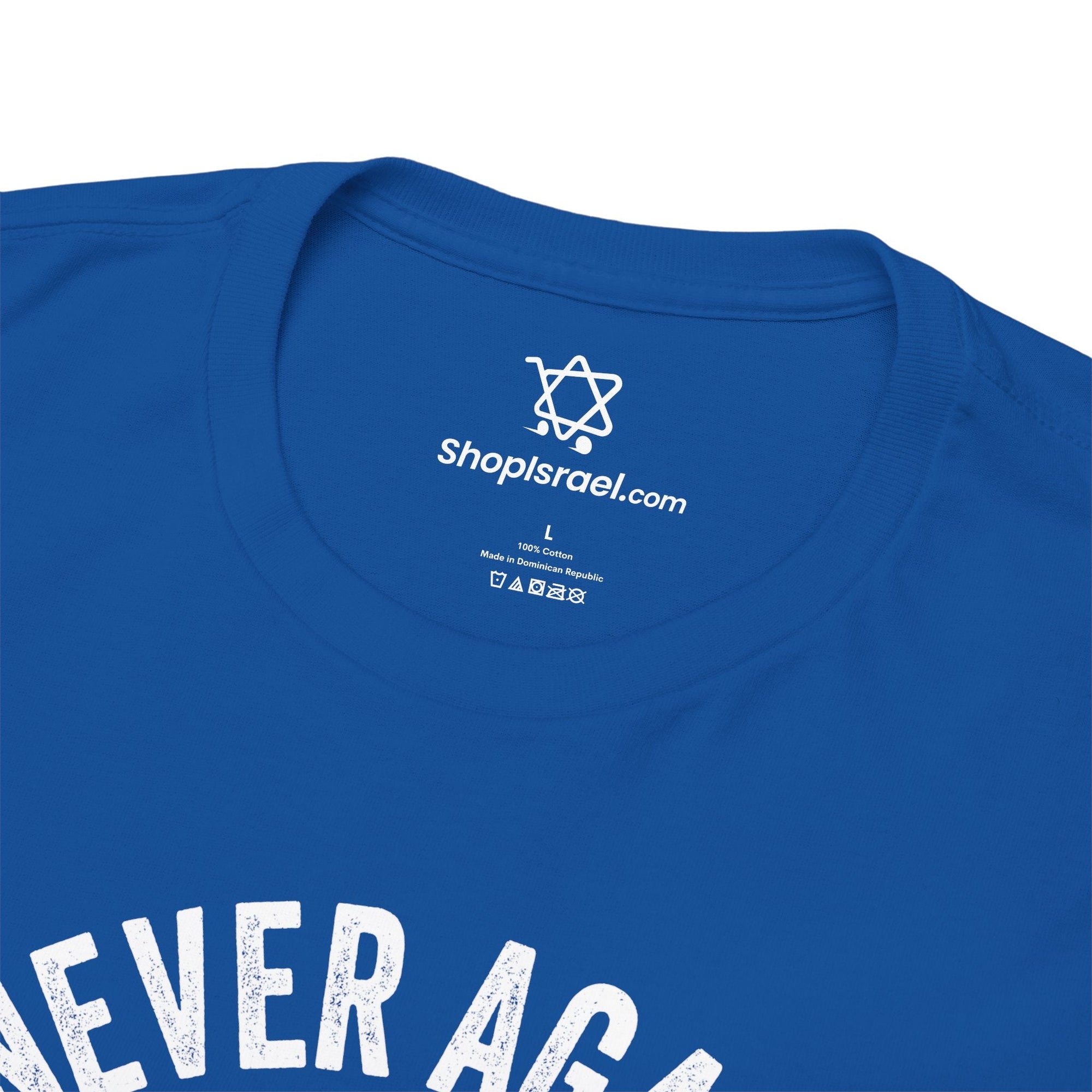Never Again 10 - 7 - 23 T-Shirt - Shop Israel
