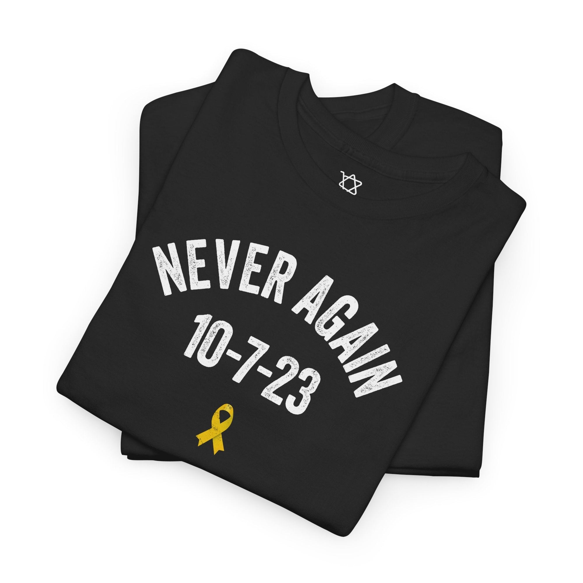 Never Again 10 - 7 - 23 T-Shirt - Shop Israel