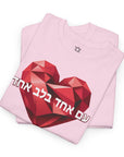One Nation One Heart T-Shirt - Shop Israel