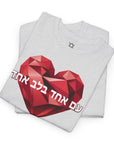 One Nation One Heart T-Shirt - Shop Israel