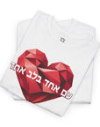 One Nation One Heart T-Shirt - Shop Israel