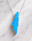 Opal Israel Necklace, editorial close-up