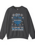 Oy To The World Ugly Hanukkah Sweater - Shop Israel