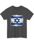 Painted Israeli Flag T-Shirt - Shop Israel