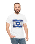 Painted Israeli Flag T-Shirt - Shop Israel