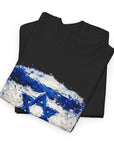 Painted Israeli Flag T-Shirt - Shop Israel