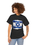 Painted Israeli Flag T-Shirt - Shop Israel