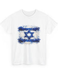 Painted Israeli Flag T-Shirt - Shop Israel