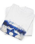 Painted Israeli Flag T-Shirt - Shop Israel
