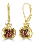 Pomegranate Earrings - Shop Israel