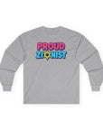 Proud Zionist Long Sleeve T-Shirt - Shop Israel