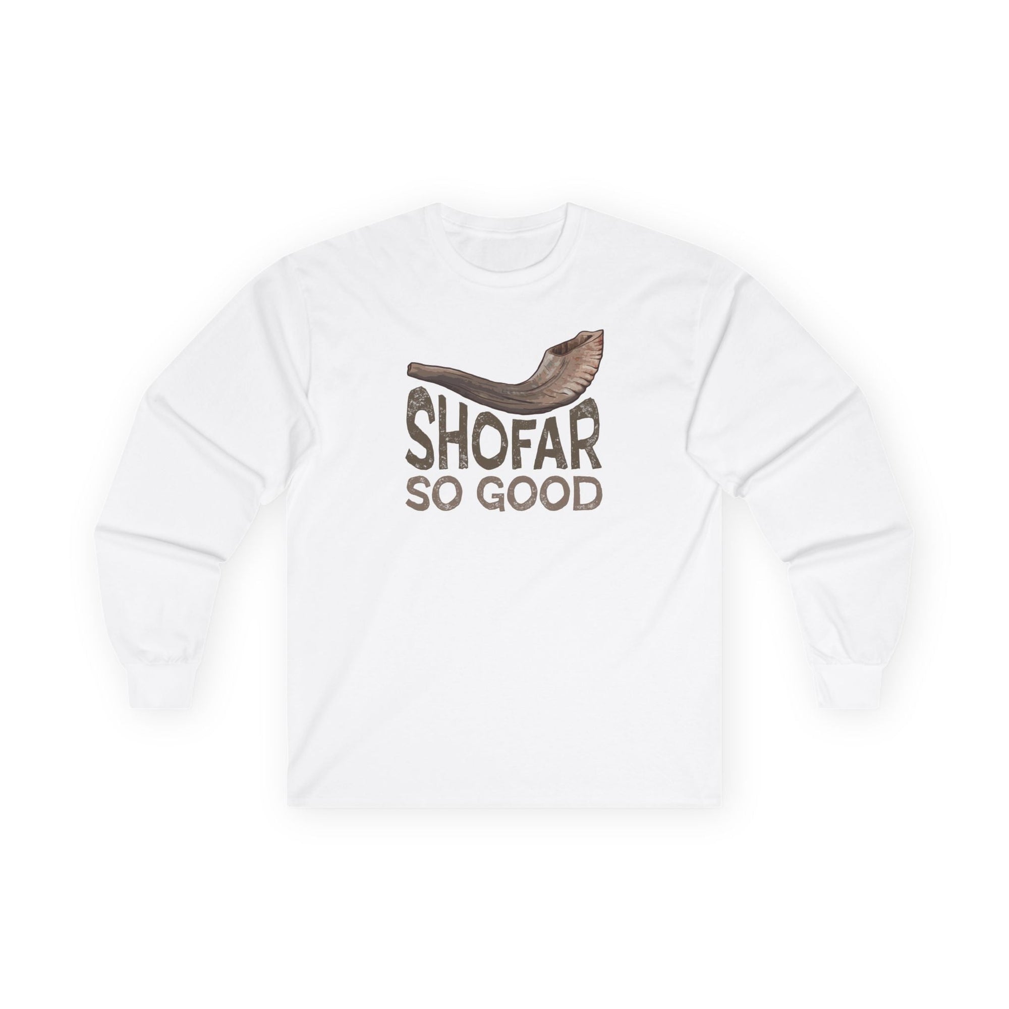 Shofar So Good Long Sleeve T-Shirt - Shop Israel
