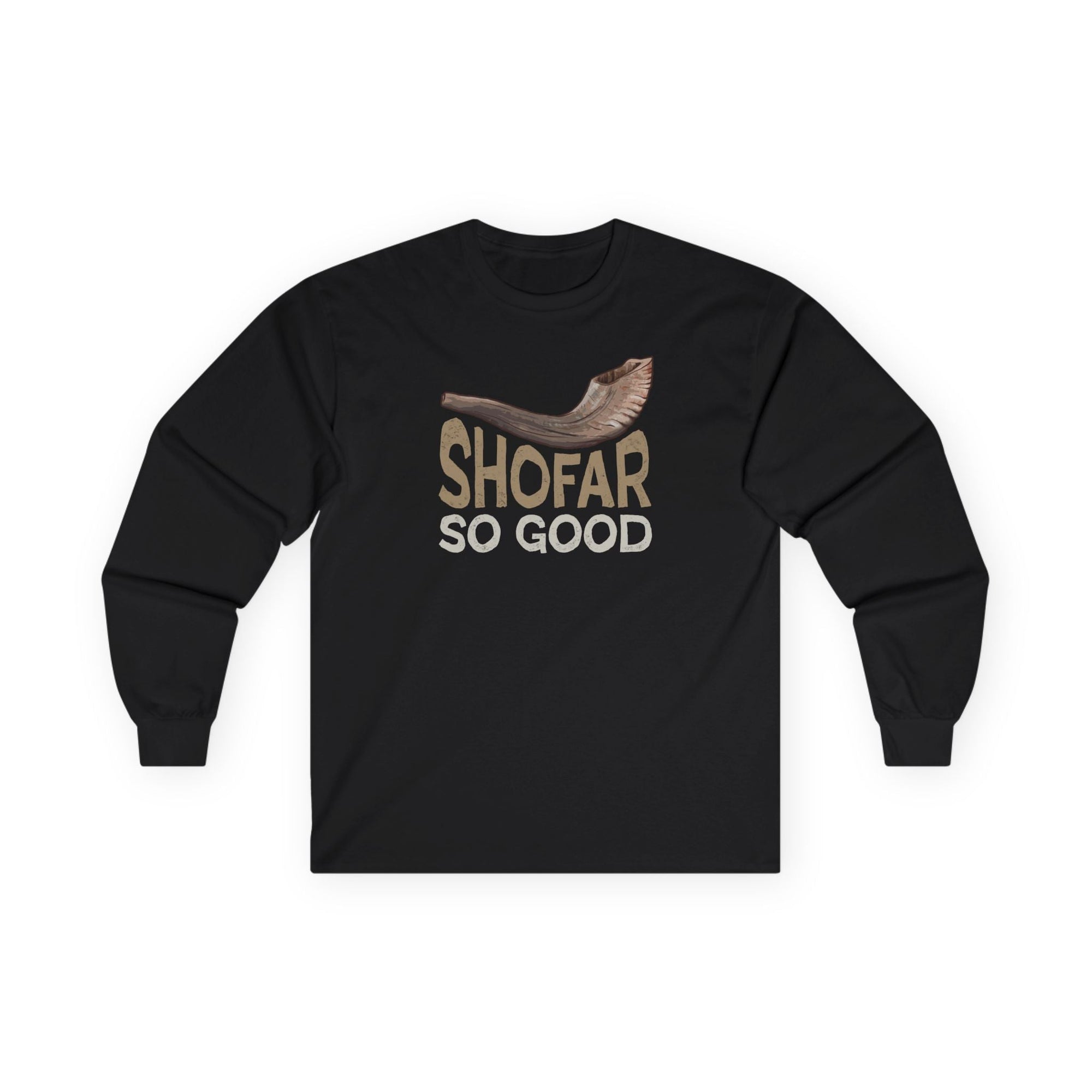 Shofar So Good Long Sleeve T-Shirt - Shop Israel
