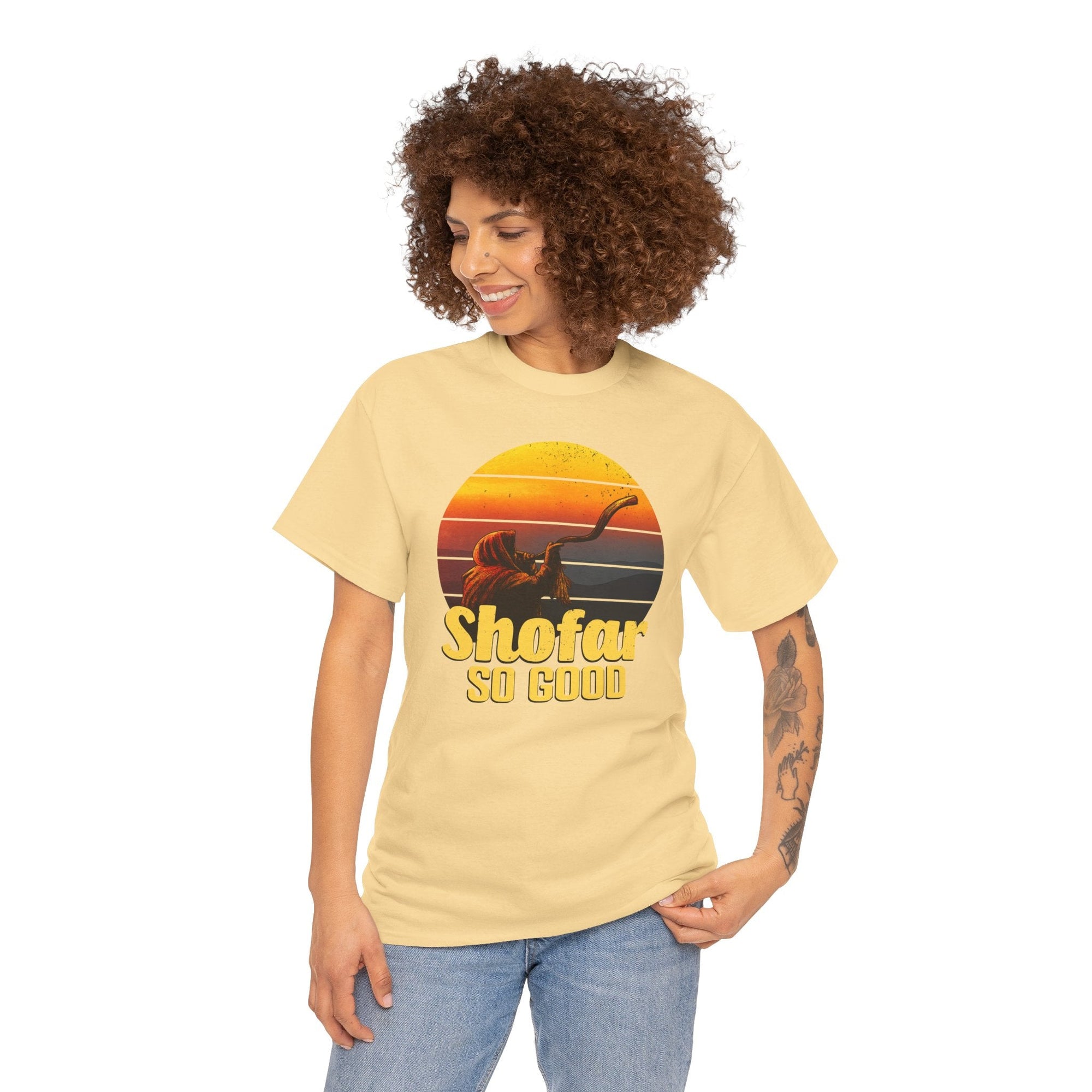 Shofar So Good Vintage T-Shirt - Shop Israel