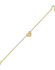 Star of David Heart Bracelet - Shop Israel