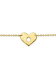 Star of David Heart Bracelet - Shop Israel