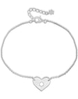 Star of David Heart Bracelet - Shop Israel
