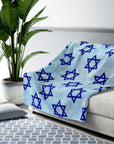 Star of David Sherpa Blanket - Shop Israel