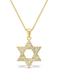 Studded Star of David Necklace - Shop Israel
