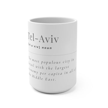 Tel-Aviv Definition Mug - Shop Israel