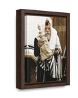 The Rebbe's Torah Framed Canvas - Shop Israel