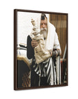 The Rebbe's Torah Framed Canvas - Shop Israel
