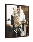 The Rebbe's Torah Framed Canvas - Shop Israel