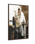The Rebbe's Torah Framed Canvas - Shop Israel