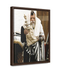 The Rebbe's Torah Framed Canvas - Shop Israel