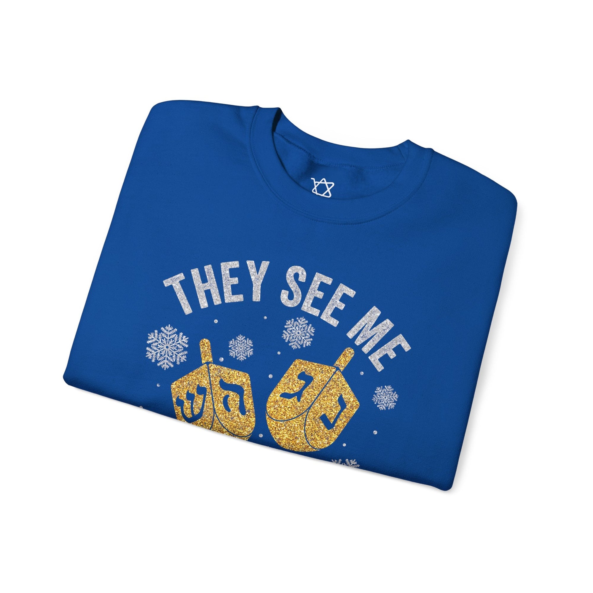 They See Me Rollin' Ugly Hanukkah Sweater - Shop Israel