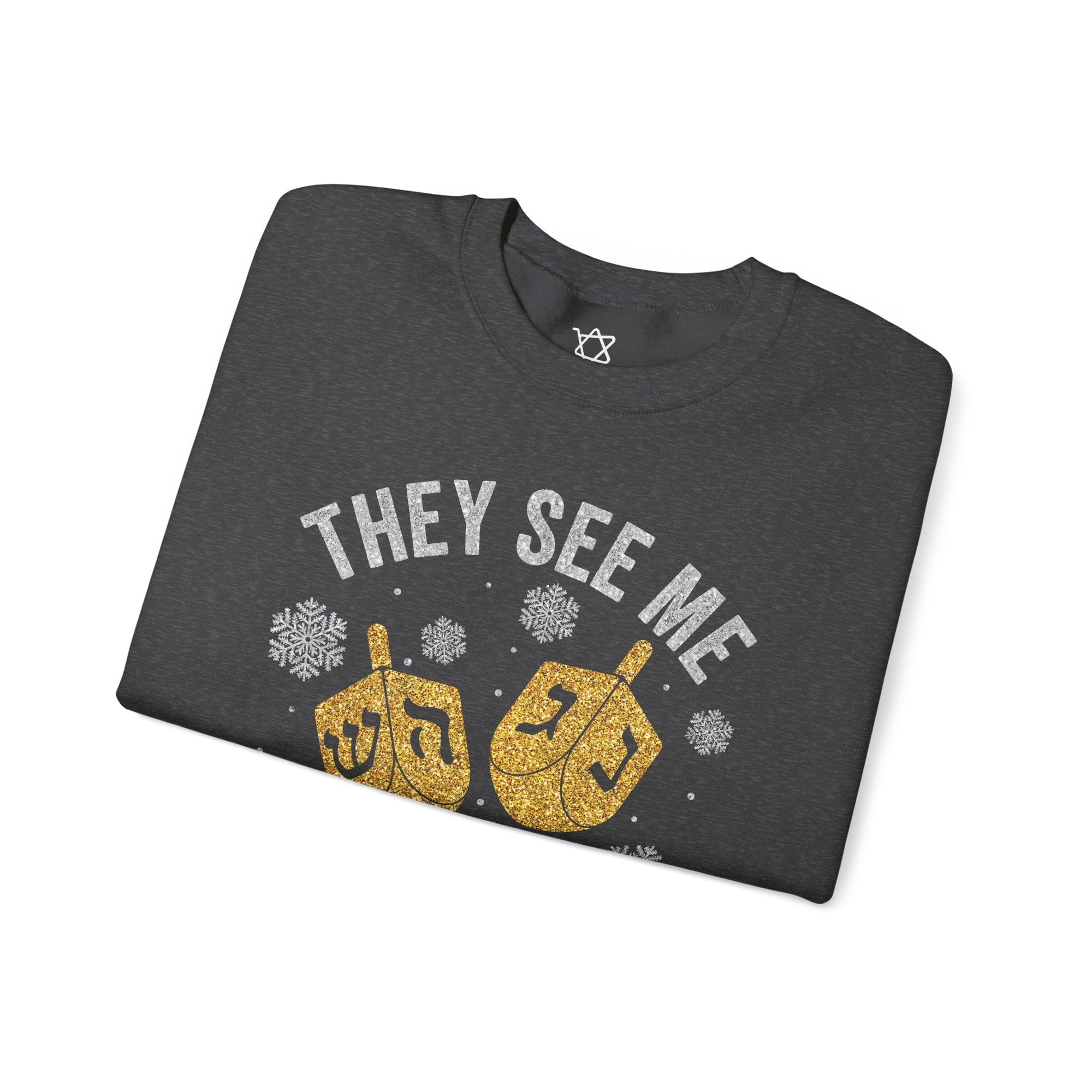 They See Me Rollin' Ugly Hanukkah Sweater - Shop Israel