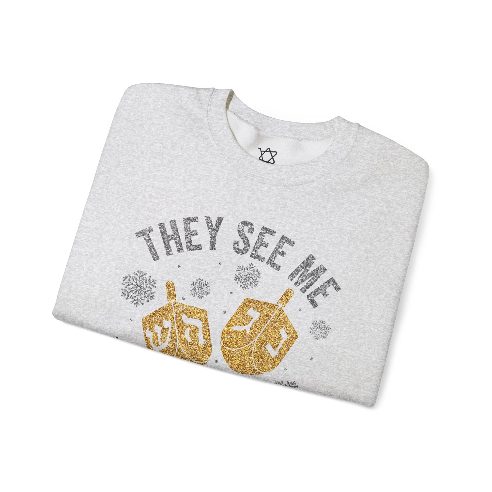 They See Me Rollin' Ugly Hanukkah Sweater - Shop Israel