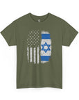 USA Israel Flag T-Shirt - Shop Israel