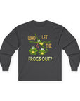 Who Let The Frogs Out Long Sleeve T-Shirt - Shop Israel